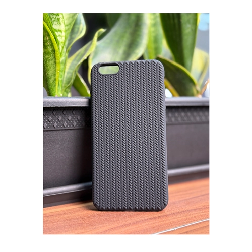 قاب سیلیکونی مدل بافتی مناسب برای گوشی iphone 6 S Plus